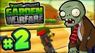 Plants vs Zombies: Garden Warfare! - LIVE w/ Ali-A #2! - "EVERYONE PUSH!"