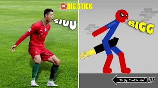 20 Min Best Falls | Stickman Dismounting Funny Moments | Big Stick #15