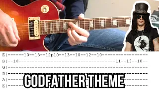 How to play: Godfather Theme by Slash (EASY)