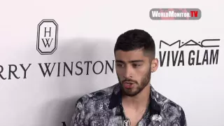 Zayn Malik reminded of 'One Direction' at 7th Annual amfAR Inspiration Gala New York