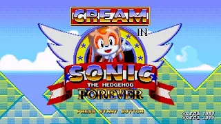 Cream The Rabbit in Sonic 1 Forever ✪ Full Game Playthrough (1080p/60fps)