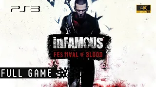 InFamous: Festival of Blood | Full Game | No Commentary | PS3 | 4K