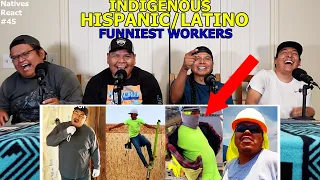 Construction Worker Funny Fails! - Natives React #45