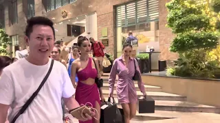 Hành trình Fan đu theo xe cùng Top10 Miss Grand ThaiLan tại Vietnam các nàng hậu Thái cực lo cho fan