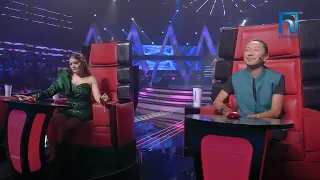 Yogesh Magar "Sangai Bachauna...." | The Voice of Nepal Season 4 - 2022