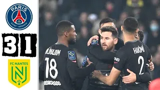 Neymar vs Nantes 20/11/2021 HD 1080