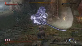 Sekiro - No Hit No Damage Illusion Corrupted Monk NG+7 Charmless Demon Bell 1st Try Stream Highlight
