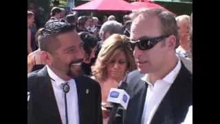 Steven Michael Quezada & Bob Odenkirk ("Breaking Bad") at the Emmys- EMMYTVLEGENDS.ORG