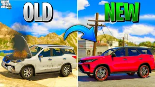 IMPOSSIBLE Modification of Old Fortuner to Fortuner Legender 4x4 2022 For Drag Race Tournament GTA 5