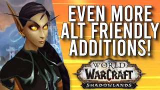 This Is HUGE! Great Alt-Friendly Update In Patch 9.1.5 In Shadowlands! - WoW: Shadowlands 9.1