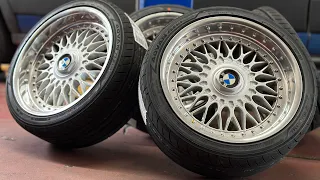 BBS Style 5 Wheels Polish and Rebuild. BBS RC090 BBS Style 5