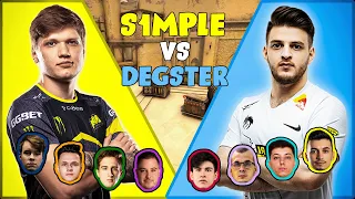 S1mple vs Degster (With Npl and Woxic) - Fpl Csgo Stream Battles