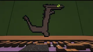 Toothless Dancing Meme (Pokémon BW - Driftveil City) [Minecraft Noteblocks]