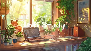 Lofi study 🍃 Lofi With Foxley 🦊 Music that makes u more inspired to study & stress relief