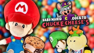 Baby Mario Goes To Chuck E. Cheese! - CES Movie