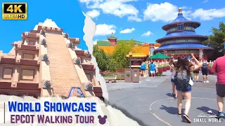 Traveling Around the World | 4K World Showcase Walking Tour | EPCOT, Walt Disney World