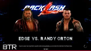 WWE Backlash:2020 Predictions Edge vs Randy Orton(W2K20)