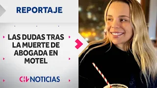 REVELAN VIDEOS CLAVE: Las dudas tras la muerte de abogada en motel - CHV Noticias