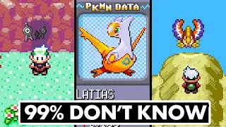 99.4% OF PLAYERS DON'T KNOW THIS ABOUT POKEMON EMERALD