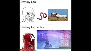 destiny lore vs gameplay 😟