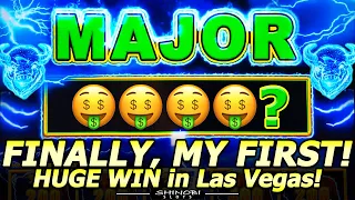 MAXED OUT MAJOR JACKPOT in Lightning Buffalo Link Slot Machine with @BarbaraPlayinSlots in Vegas!