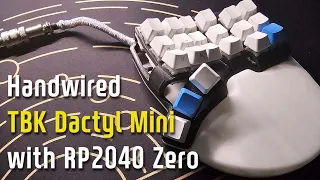 Handwired TBK Mini with RP2040-Zero