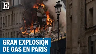 EXPLOSIÓN PARÍS: Una treintena de heridos y edificios afectados por una fuga de gas | EL PAÍS