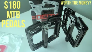 $180 Downhill MTB Pedals... Worth The Money? Deity TMAC Pedals | Product Review | Best MTB Pedals ?