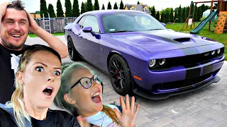 AUTO NA URODZINY TATY - DODGE CHALLENGER HELLCAT