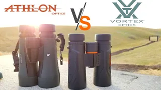 Vortex Diamondback HD vs Athlon Argos G2 UHD Binoculars
