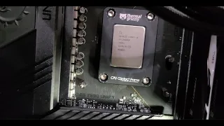 i9 13900KF Re-testing with Thermal Grizzly Contact Frame, Load temperatures, Cinebench R23, & 3DMARK