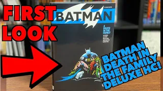 Batman: A Death in the Family The Deluxe Edition Hardcover Overview!