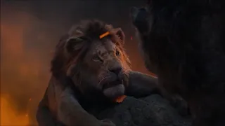 Scar asesino a su hermano Mufasa