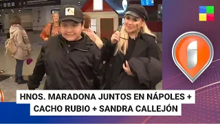 Hijos Maradona en Nápoles + Cacho Rubio + Sandra Callejón #Intrusos | Programa completo (31/05/24)