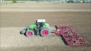 Fendt 1050 traktor Somotore s kombinátorom#Fendt traktor Szomotoron kombinatorozik#dronevideo