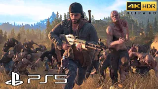 No Man's Land | Next-Gen Realistic Ultra Graphics Gameplay [4K HDR 60FPS] Days Gone PS5 Gameplay UHD