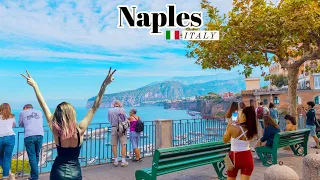 Naples, Italy 🇮🇹 - Autumn 2022- 4K-HDR Walking Tour (▶3 ½ Hours)