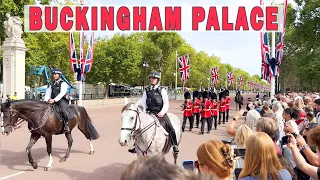 Central London Walk, Walking around Buckingham Palace, Sep 2022, London walk [4K HDR]