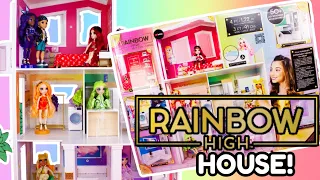 RAINBOW HIGH HOUSE UNBOXING! 6 Rooms, Working Accessories, Is It Worth $200??