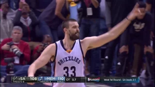 Marc Gasol's Game-Winner Caps Off Epic Finish in Memphis | April 22, 2017