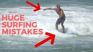 HUGE Beginner Surfing Mistakes & How To Fix Them