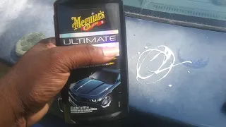 Meguiar's ultimate compound demo review on the worst paint in the world 😆 lol