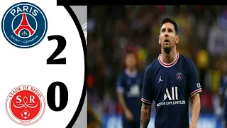 Reims vs Paris Saint Germain 0-2 Extended vAll Goals 202 #psg #paris #messi #neymar #league1