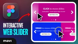 Create an Interactive WEB SLIDER in Figma