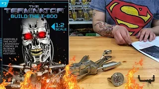 Build the Terminator T-800 Issue 7 -  Upper Arm & Head Motor Joint (Speed Build )