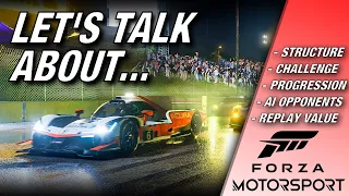 My Honest Thoughts About Forza Motorsport's Single Player Career...