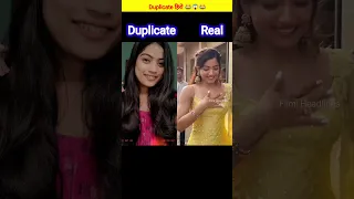 rashmika mandanna की Duplicate 🤔😱😱 | new south indian movie dubbed in hindi 2023 #shorts