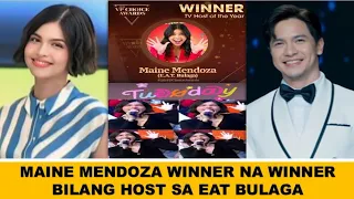 YUN OH! MAINE WINNER NA WINNER BILANG HOST NG LONGEST NOONTIME SHOW NA EAT BULAGA, CHECK THIS OUT.