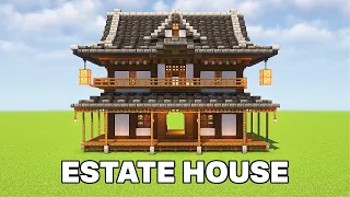 Japanese Estate House | Minecraft Tutorial