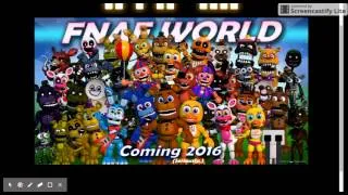 Fnaf world || Enemies,Bosses,Uses,and Stats ||